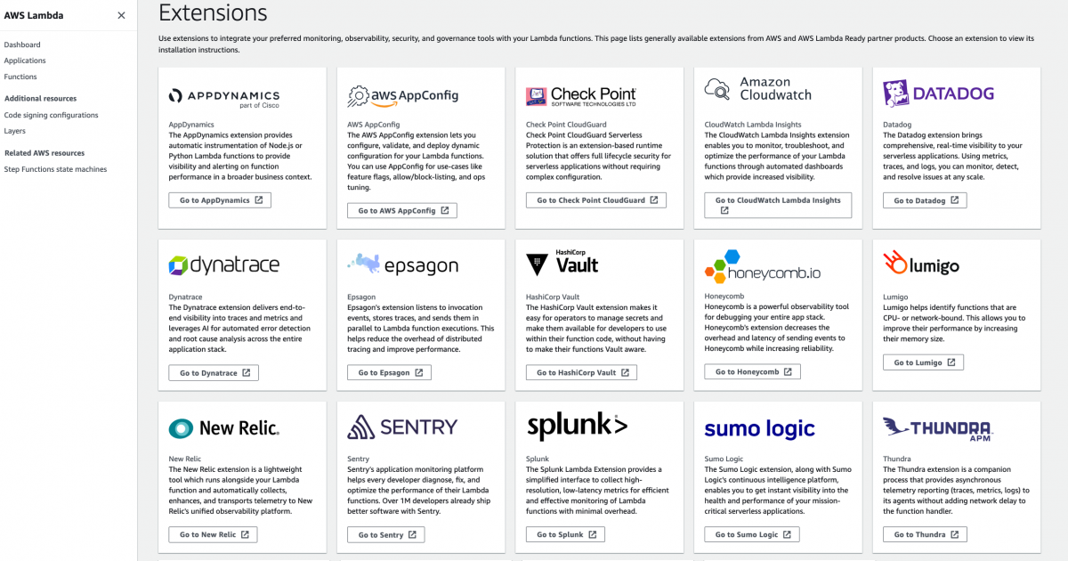 AWS Lambda Extensions Are Now Generally Available – Get Started with Your Favorite Operations Tools Today