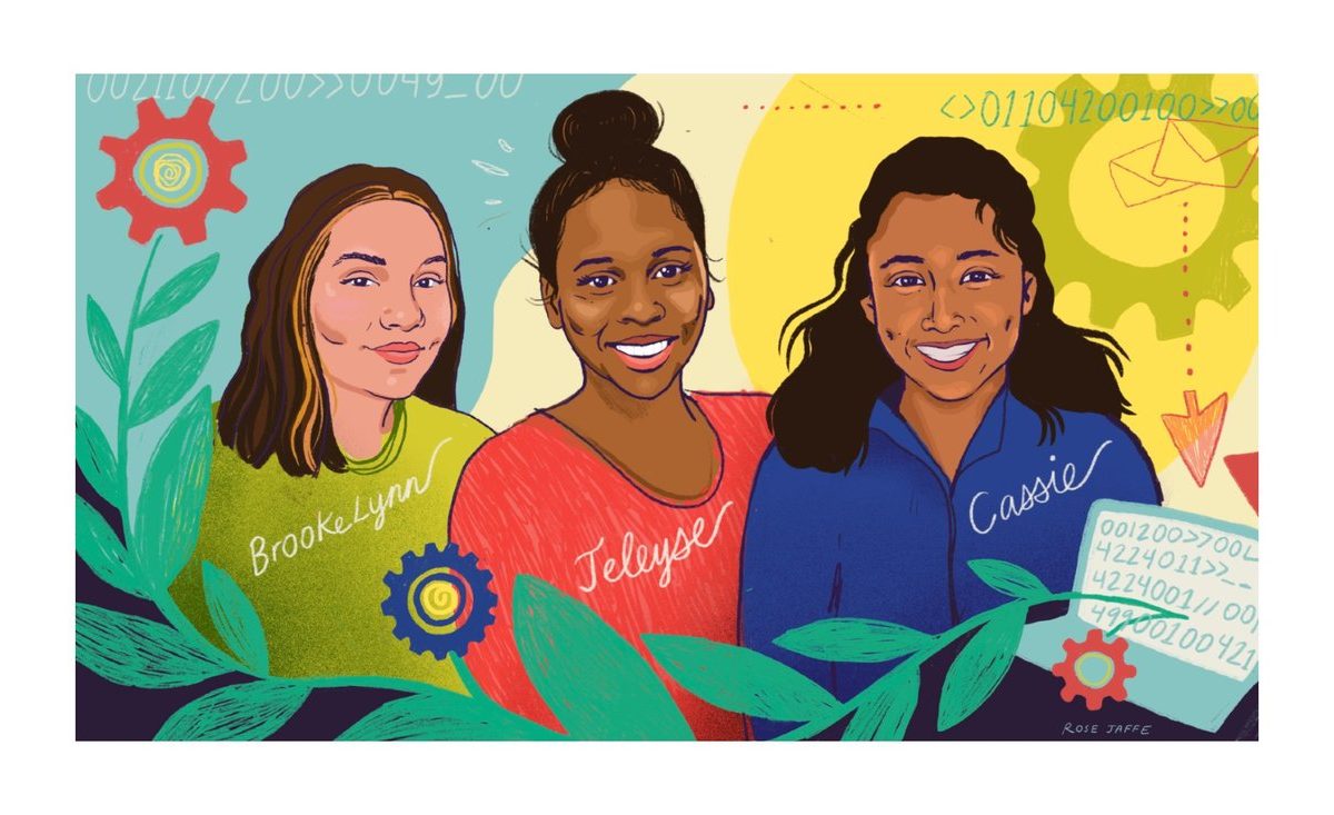 Meet the young women pursuing their dreams with Google’s Code Next