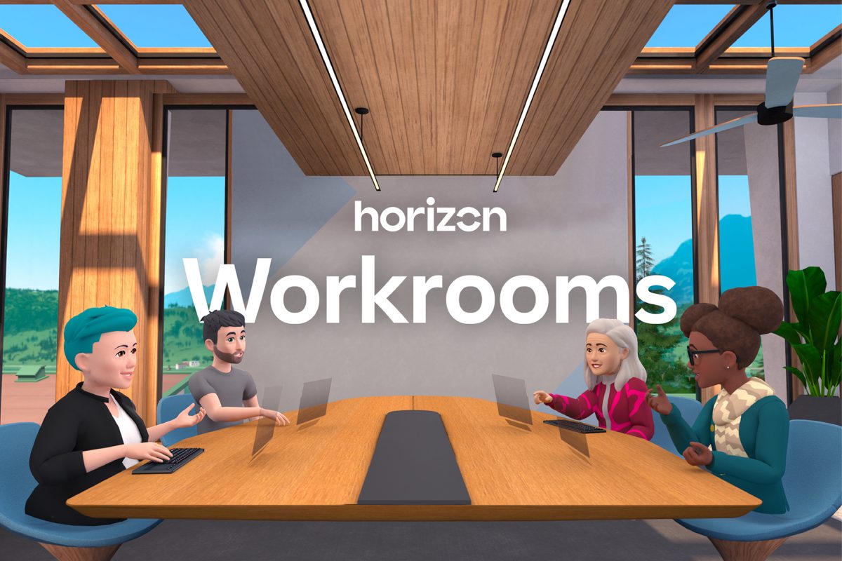 Facebook: Introducing Horizon Workrooms: Remote Collaboration Reimagined