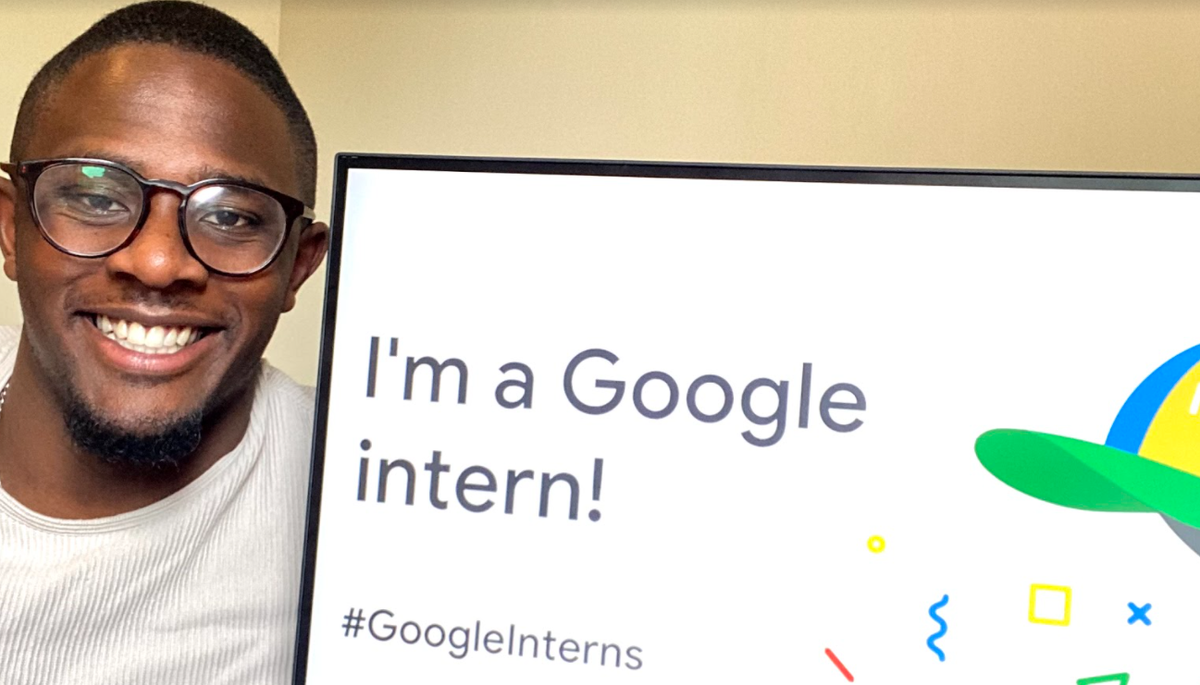 Persistence paid off for intern James Frater