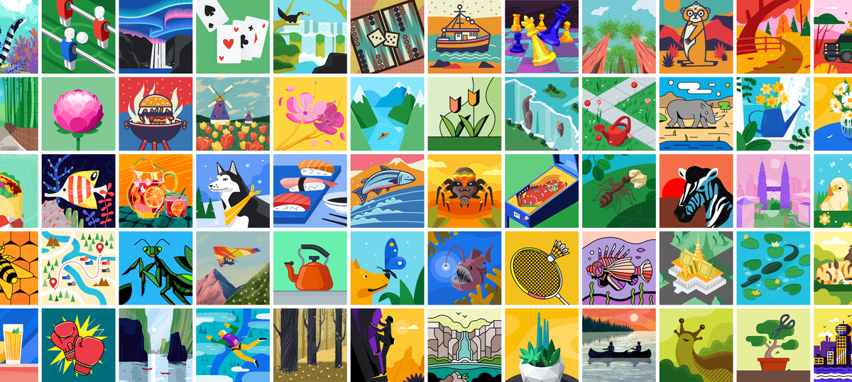 Get creative with Google Illustrations