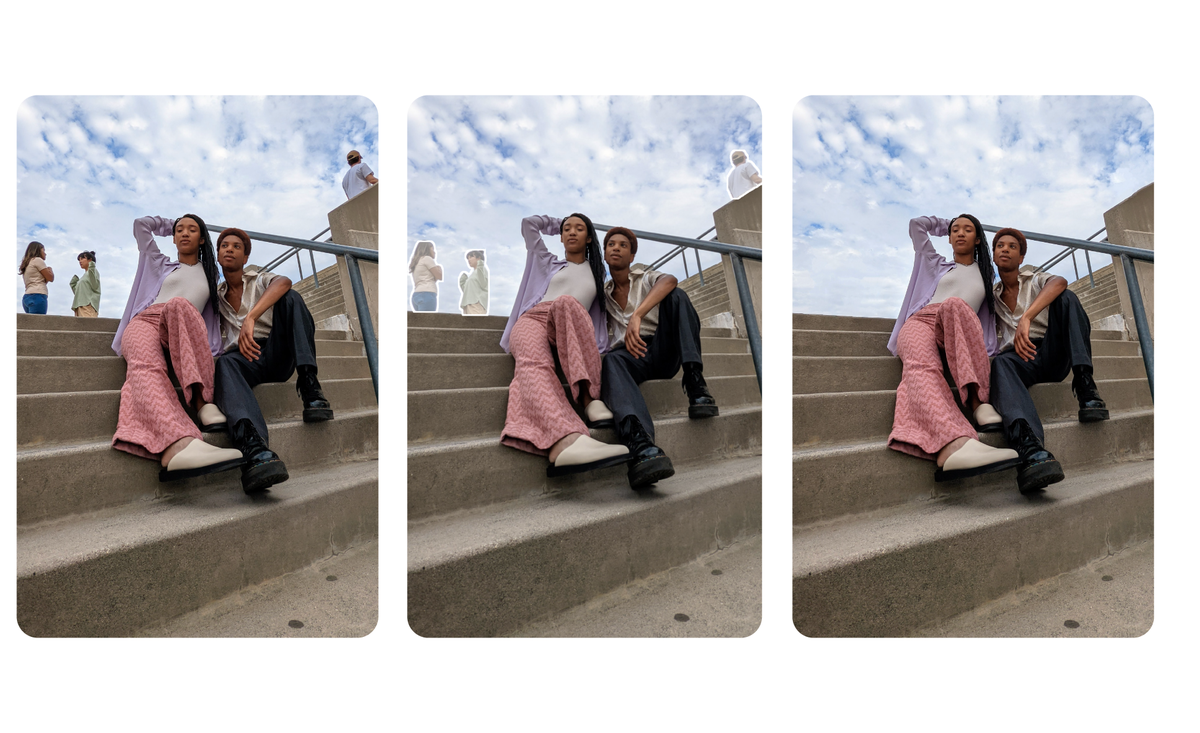 Photobombs begone with Magic Eraser in Google Photos