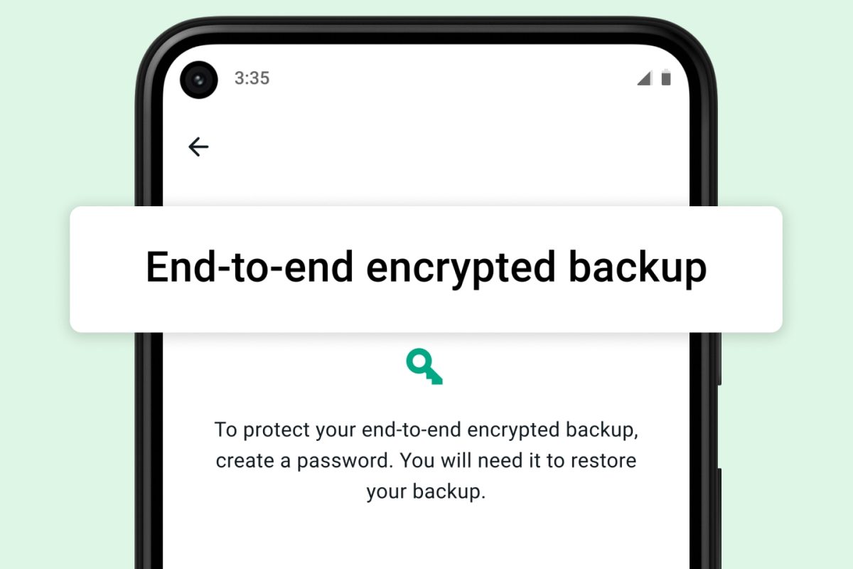 Facebook: End-to-End Encrypted Backups on WhatsApp