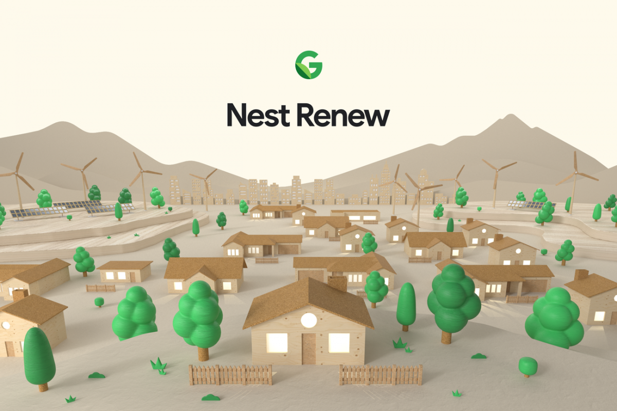 Support clean energy right from home with Nest Renew