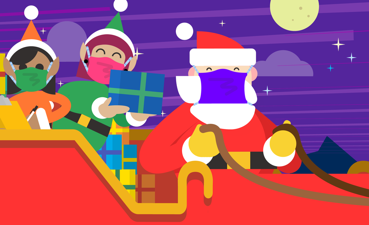 Santa Claus is coming to town — and we interviewed him