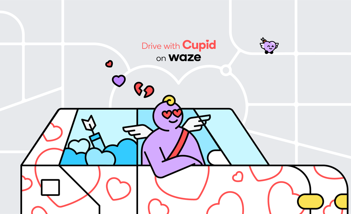 Drive with Cupid this Valentine’s Day