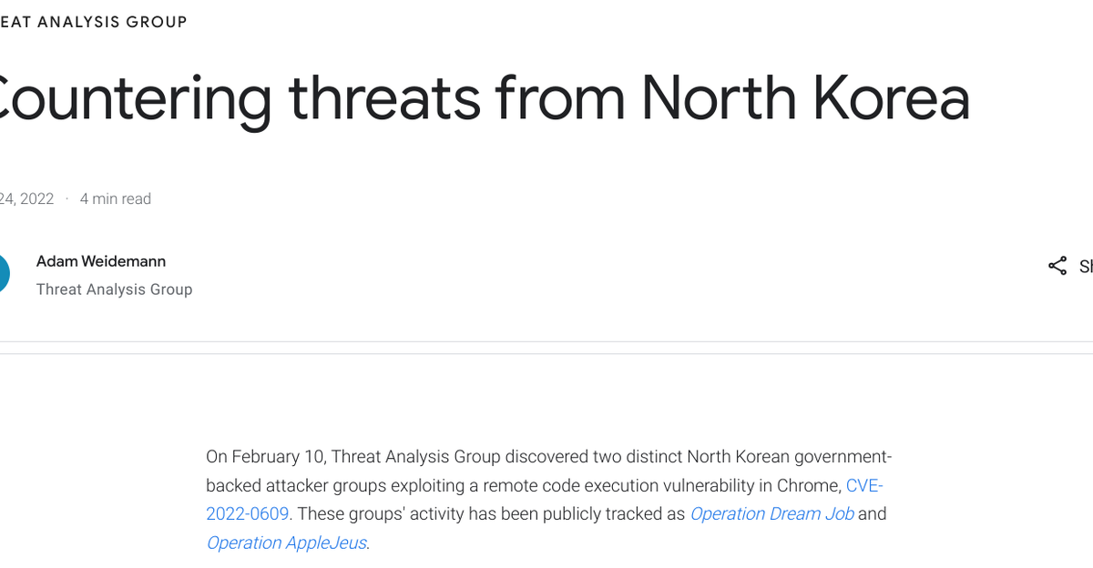 Countering threats from North Korea