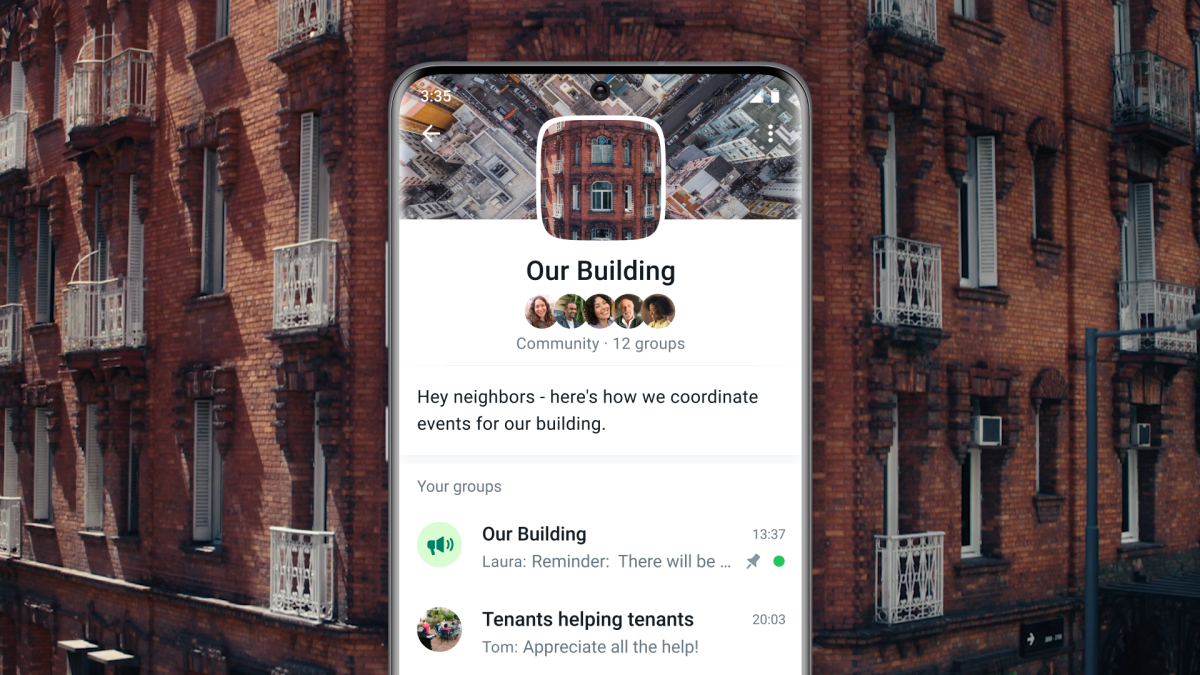 Facebook: Sharing Our Vision for Communities on WhatsApp