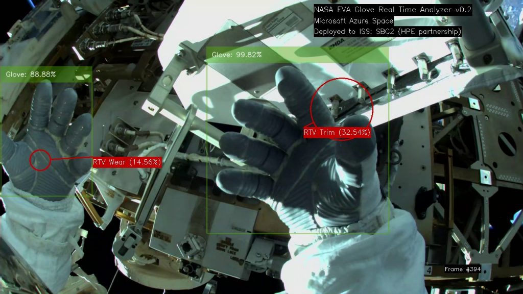 This ‘hands-on’ AI-based test project will help ensure astronaut gloves are safe in space
