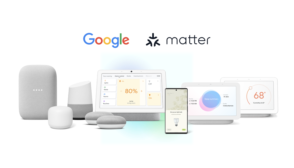 Make connections that Matter in Google Home