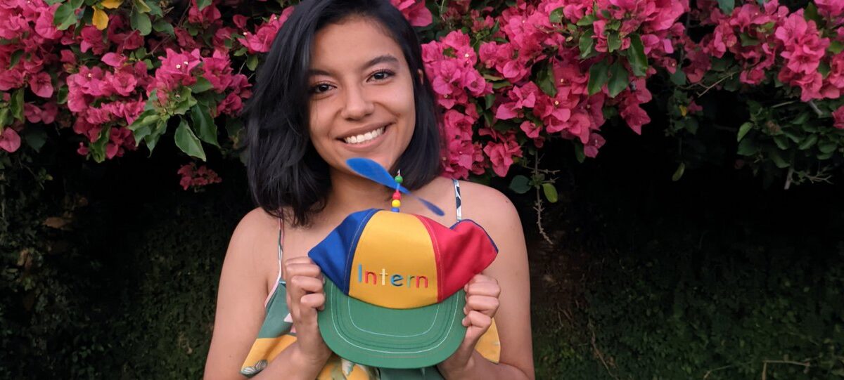 How this Google intern is spending her summer