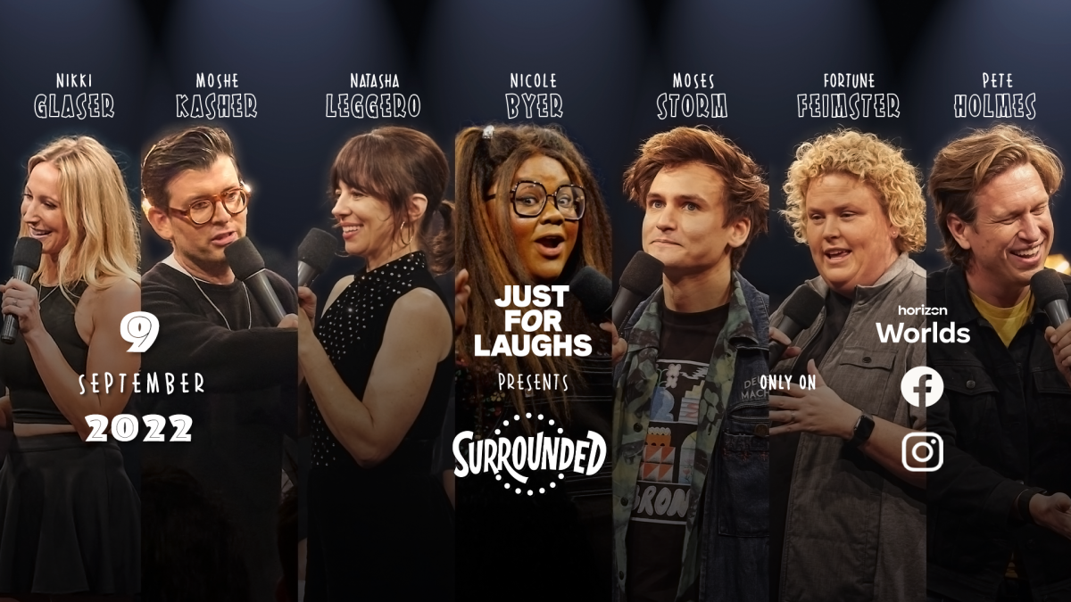 Facebook: Just For Laughs Brings ‘Surrounded’ Comedy Special to Horizon Worlds