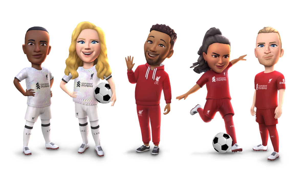 Facebook: Show Your Spirit With Liverpool FC Kits in the Meta Avatars Store