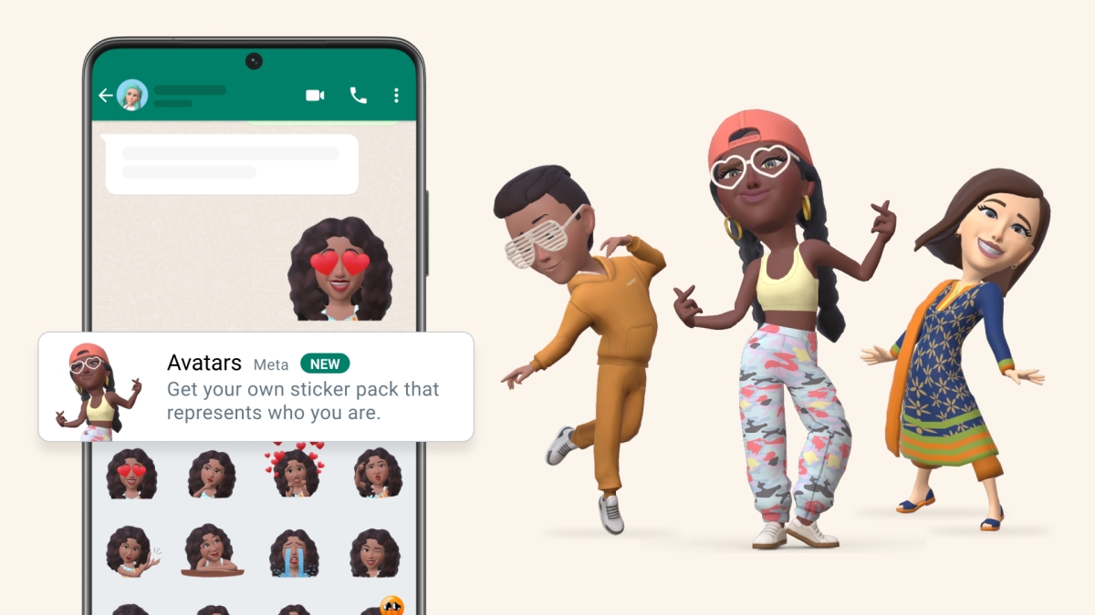 Facebook: Express Yourself With Avatars on WhatsApp