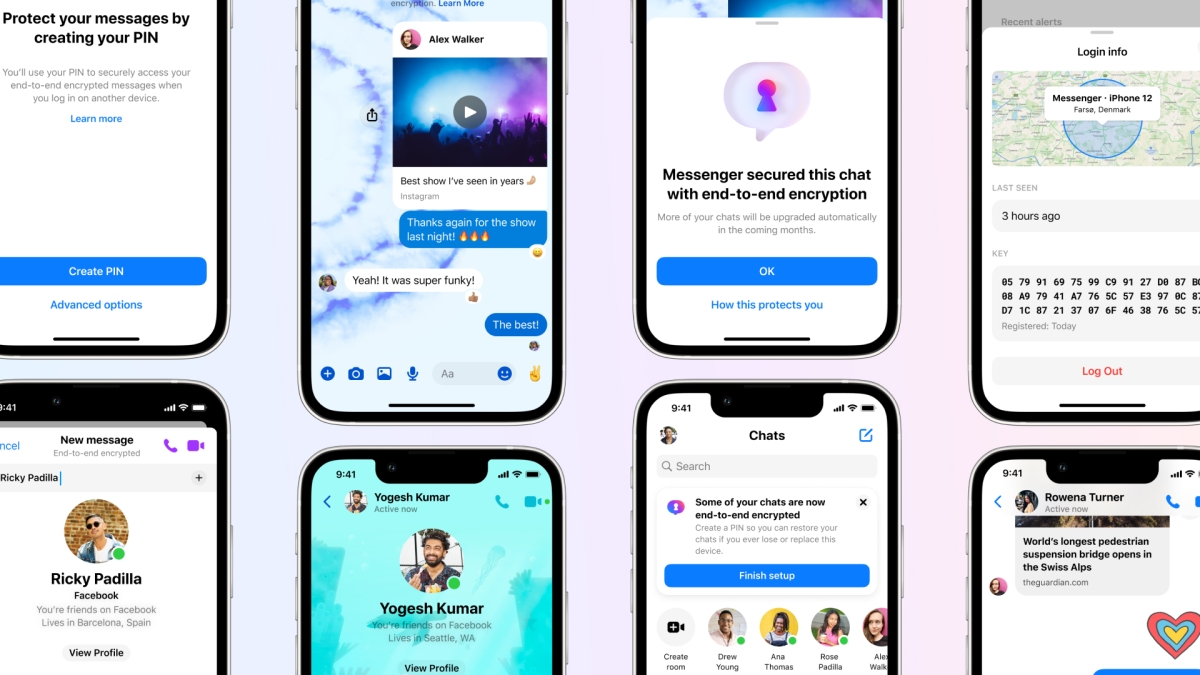 Facebook: Expanding Features for End-to-End Encryption on Messenger