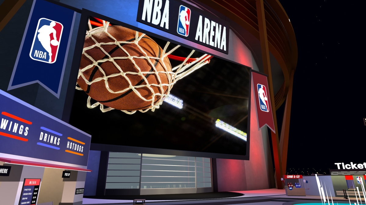 Facebook: Get a Front Row Seat to NBA Games on Meta Quest