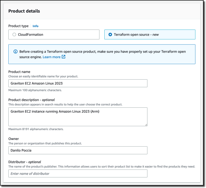 New – Self-Service Provisioning of Terraform Open-Source Configurations with AWS Service Catalog