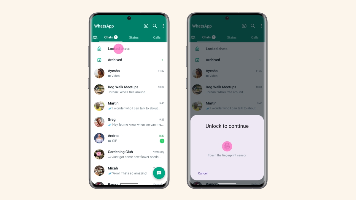 Facebook: WhatsApp Chat Lock: Making Your Most Intimate Conversation Even More Private