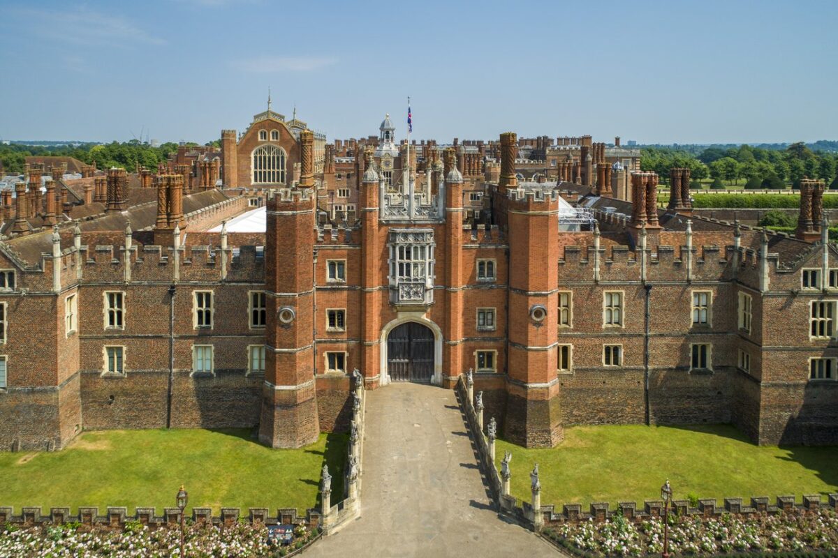 Opening the gates of Hampton Court Palace for virtual visitors to enjoy