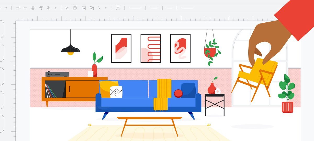 5 ways I’m using Google Slides to redecorate my living room