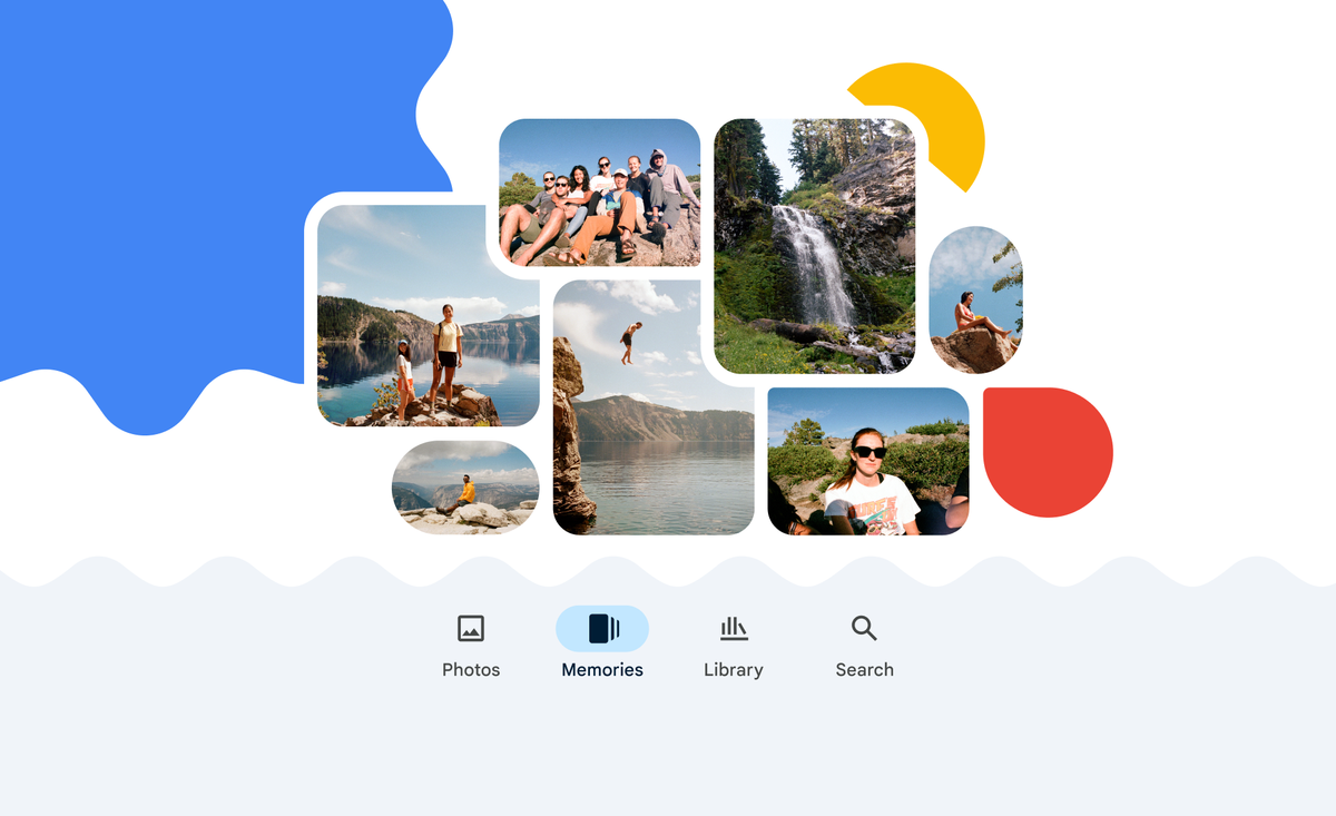 A new, scrapbook-like Memories view in Google Photos