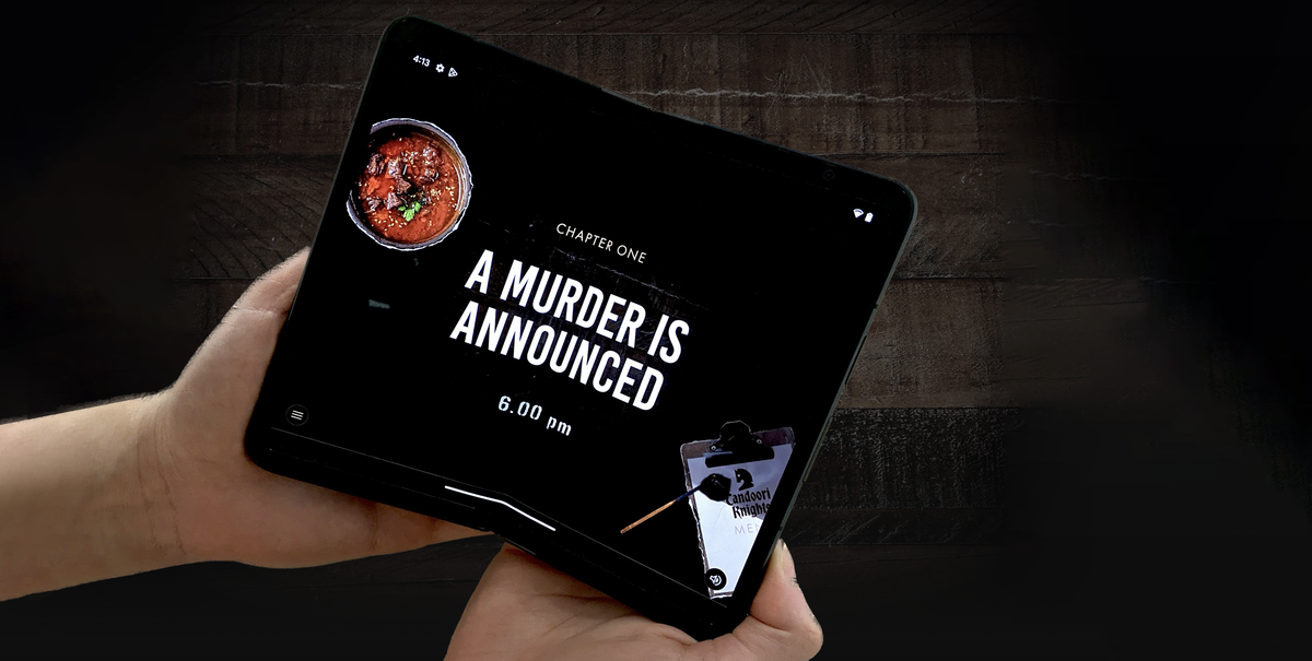 Crime fiction for your commute with Pixel Fold