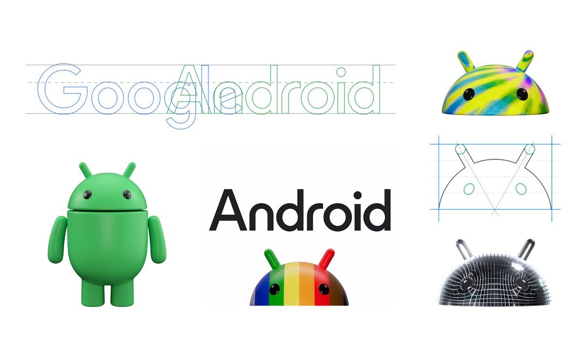 A new modern look for the Android brand