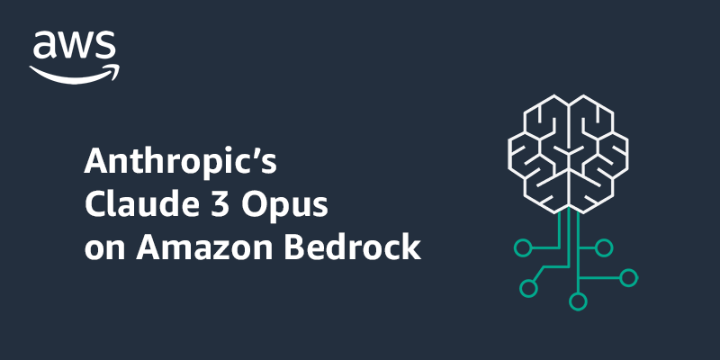 Anthropic’s Claude 3 Opus model is now available on Amazon Bedrock