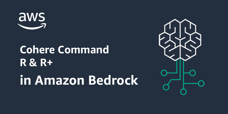 Run scalable, enterprise-grade generative AI workloads with Cohere Command R & R+, now available in Amazon Bedrock