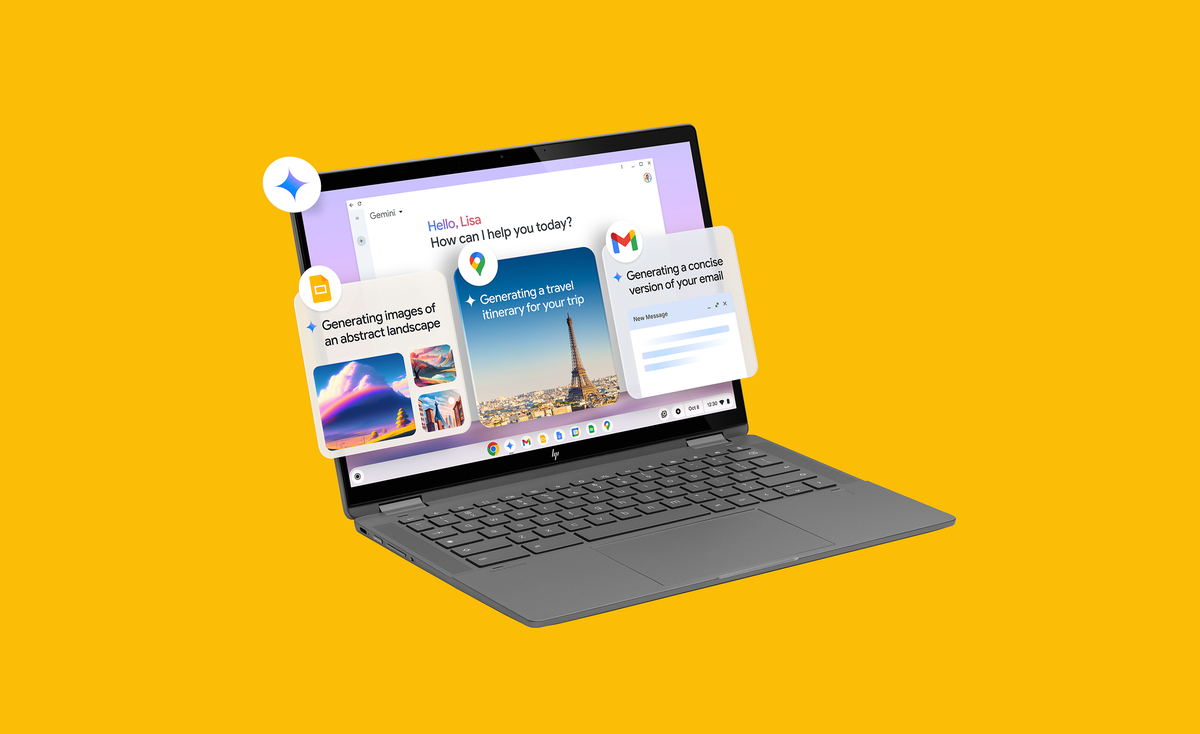Chromebook Plus: Now with Gemini, Help me write and more