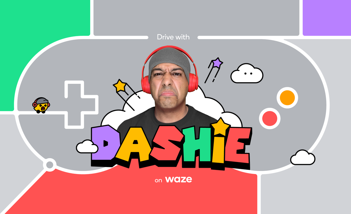 Jump in with Dashie on Waze