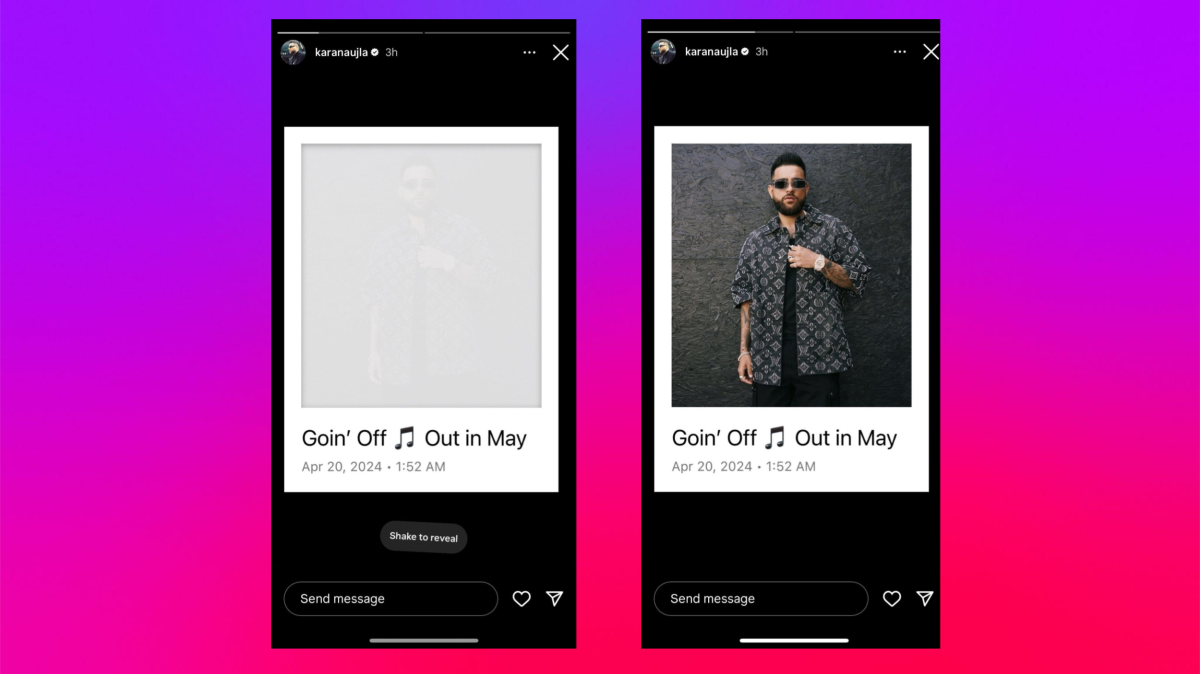 Facebook: Karan Aujla Teases Upcoming Track with Exclusive Instagram ‘Frames’ Sticker