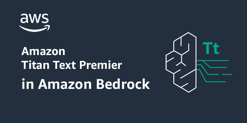 Build RAG and agent-based generative AI applications with new Amazon Titan Text Premier model, available in Amazon Bedrock