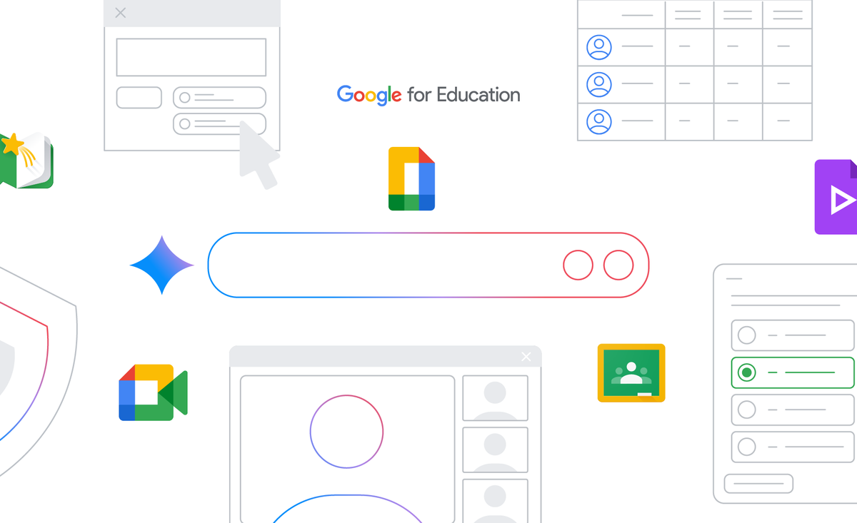 New AI tools for Google Workspace for Education