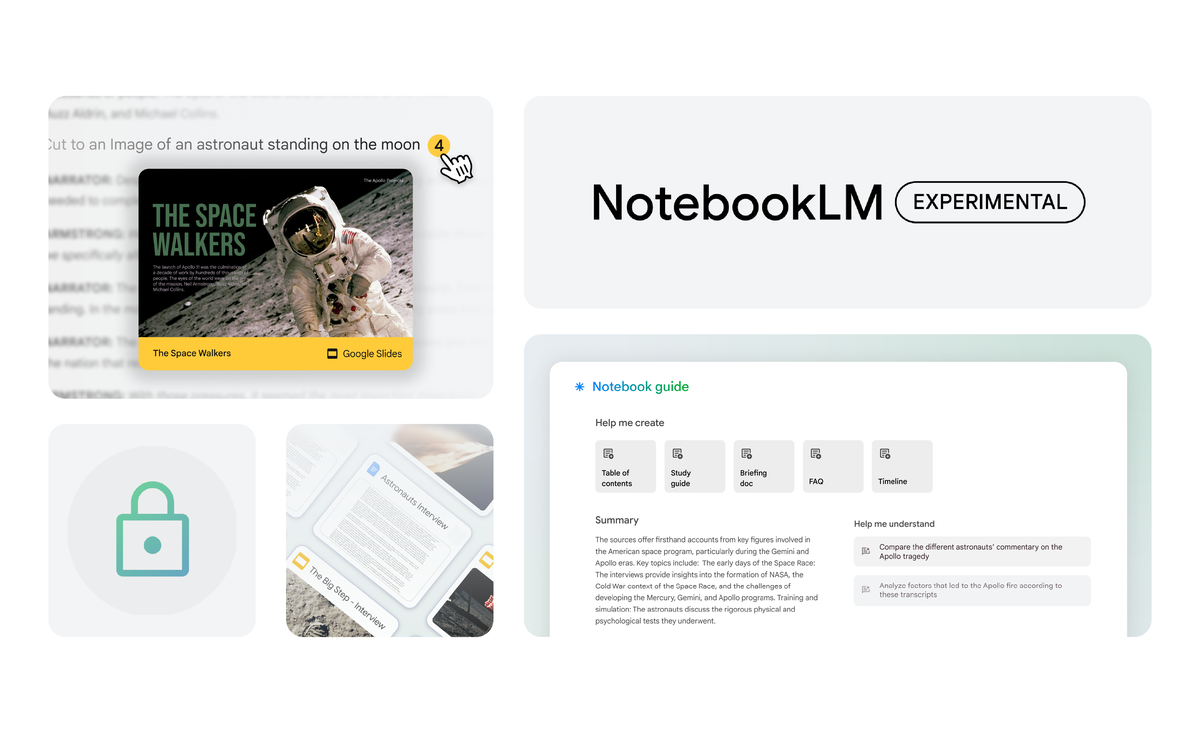 NotebookLM goes global with Slides support and better ways to fact-check