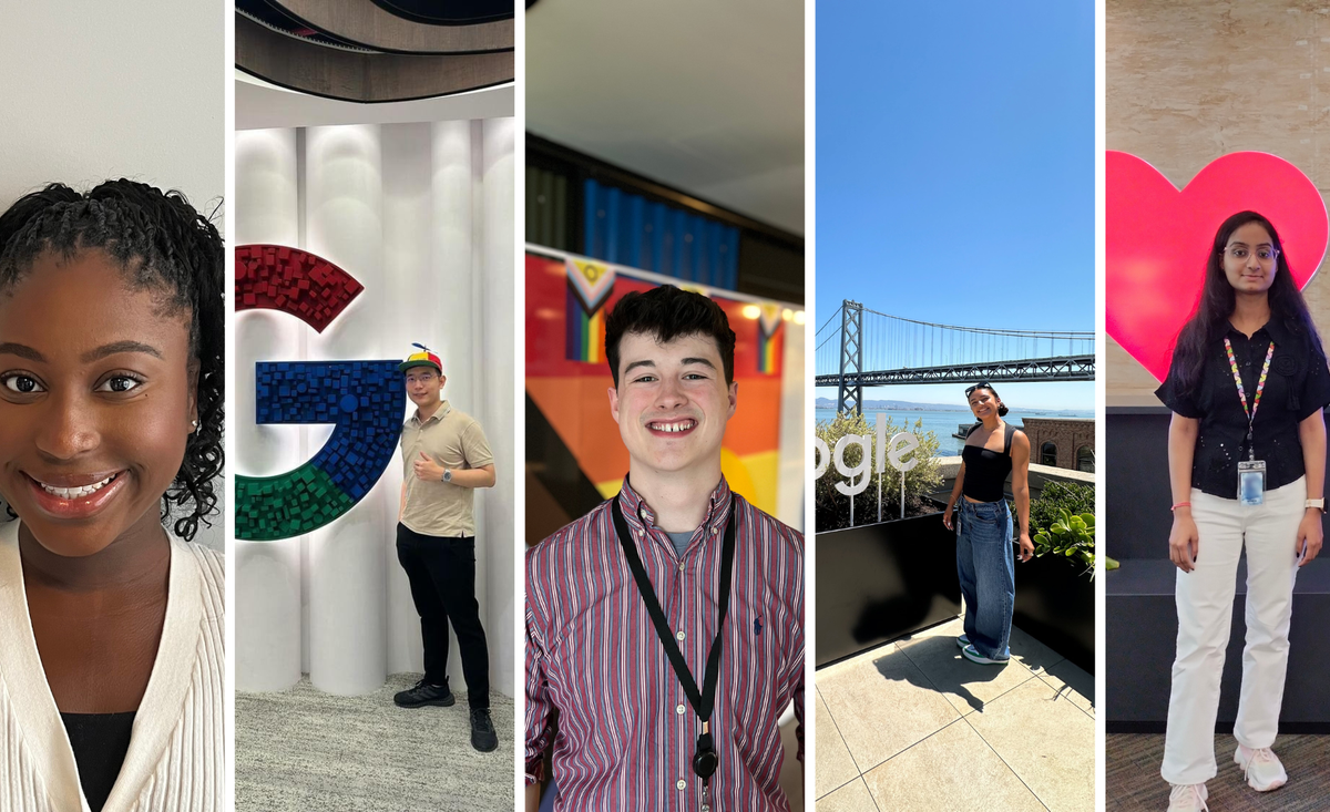 How 5 Google interns are making an impact this summer