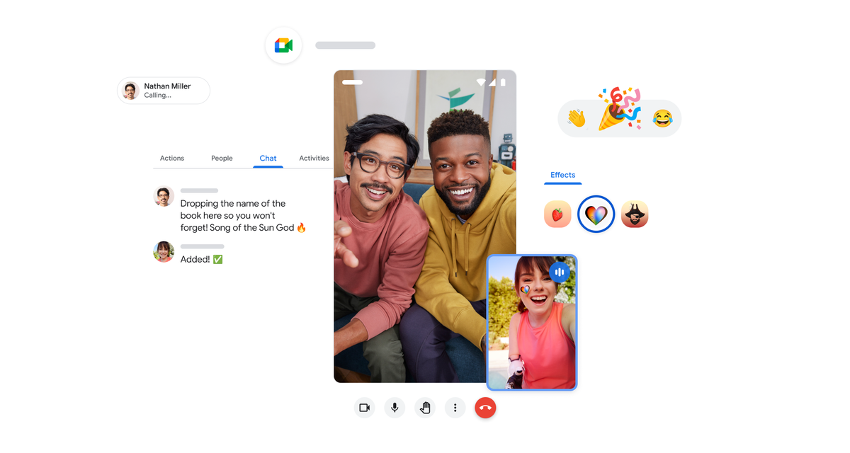 New video calling features coming to Google Meet