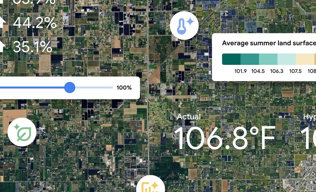 How we’re using AI to help cities tackle extreme heat