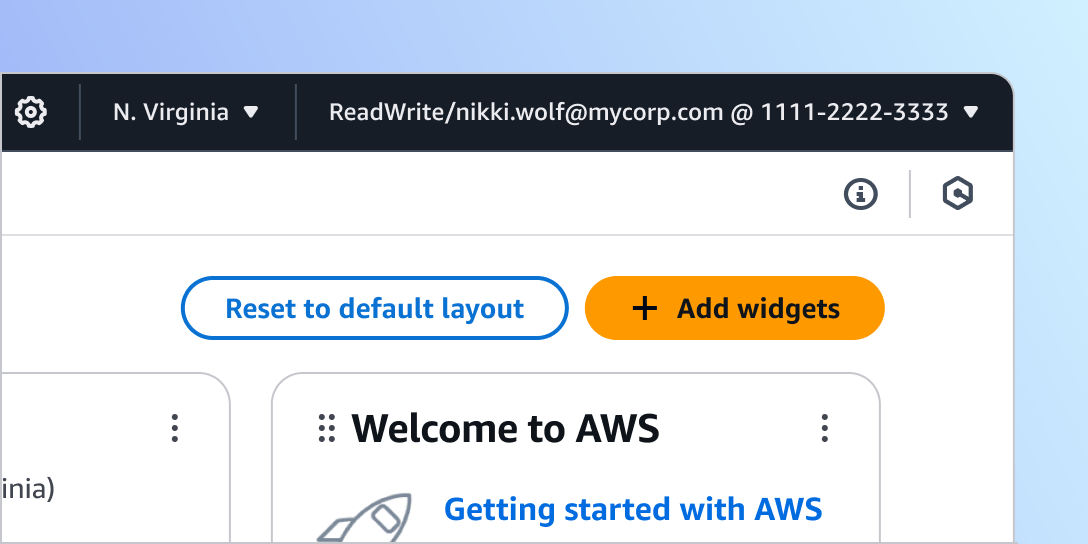 Announcing a visual update to the AWS Management Console (preview)