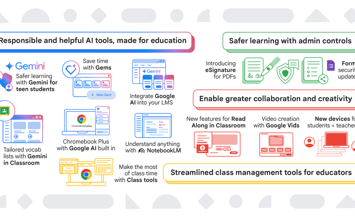 New Google education tools for 2025