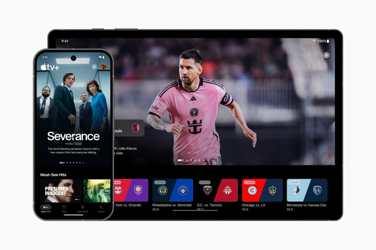 The Apple TV app is now available on Google Play for Android mobile devices.