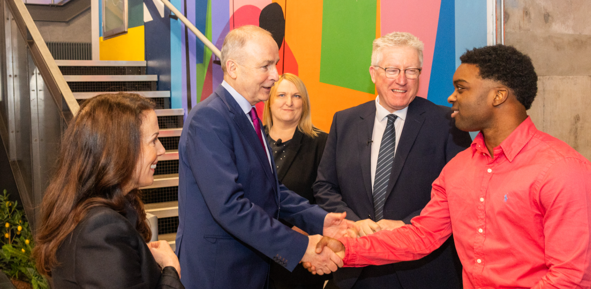 Taoiseach visits Google to celebrate the future of Ireland’s tech talent